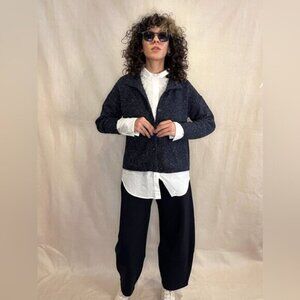 Mes Sœurs et Moi Black Gobelin Pants— Made in Tunisia, Size 0